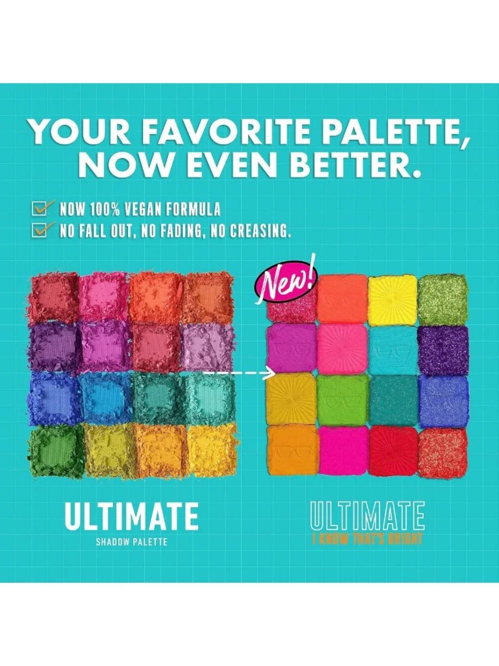 Vibrant Eyeshadow Palette - Ultimate Color Collection for Bold Eye Looks